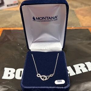 Montana Silversmiths Silver Infinity Necklace